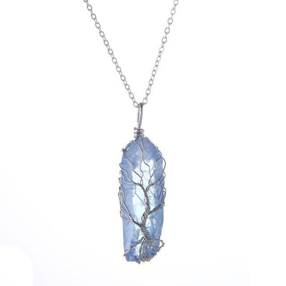 Tree of Life Natural Stone Necklace