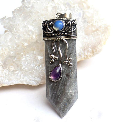 Style Natural Stone Necklace