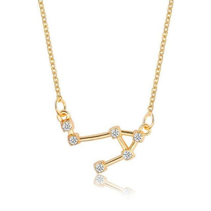 Zodiac Sign Constellation Necklace