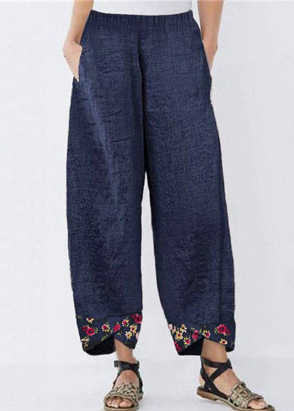New Color Striped Loose Straight Leg Pants Striped St