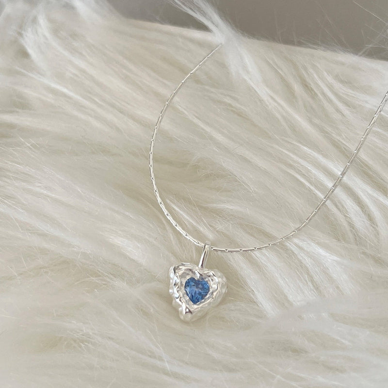 Ocean Heart Necklace