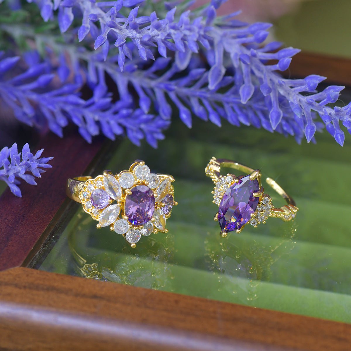 Opulent Amethyst Ring
