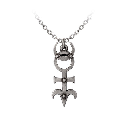Dr. Dee's Monad Symbol Pendant Necklace by Alchemy Gothic
