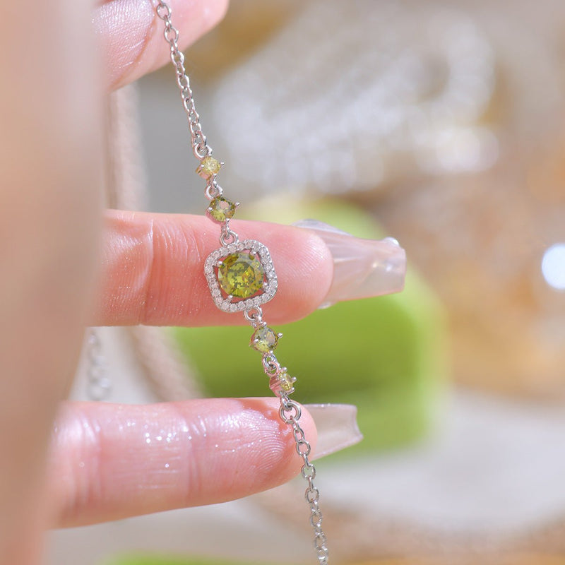 Peridot Baroque Bracelet