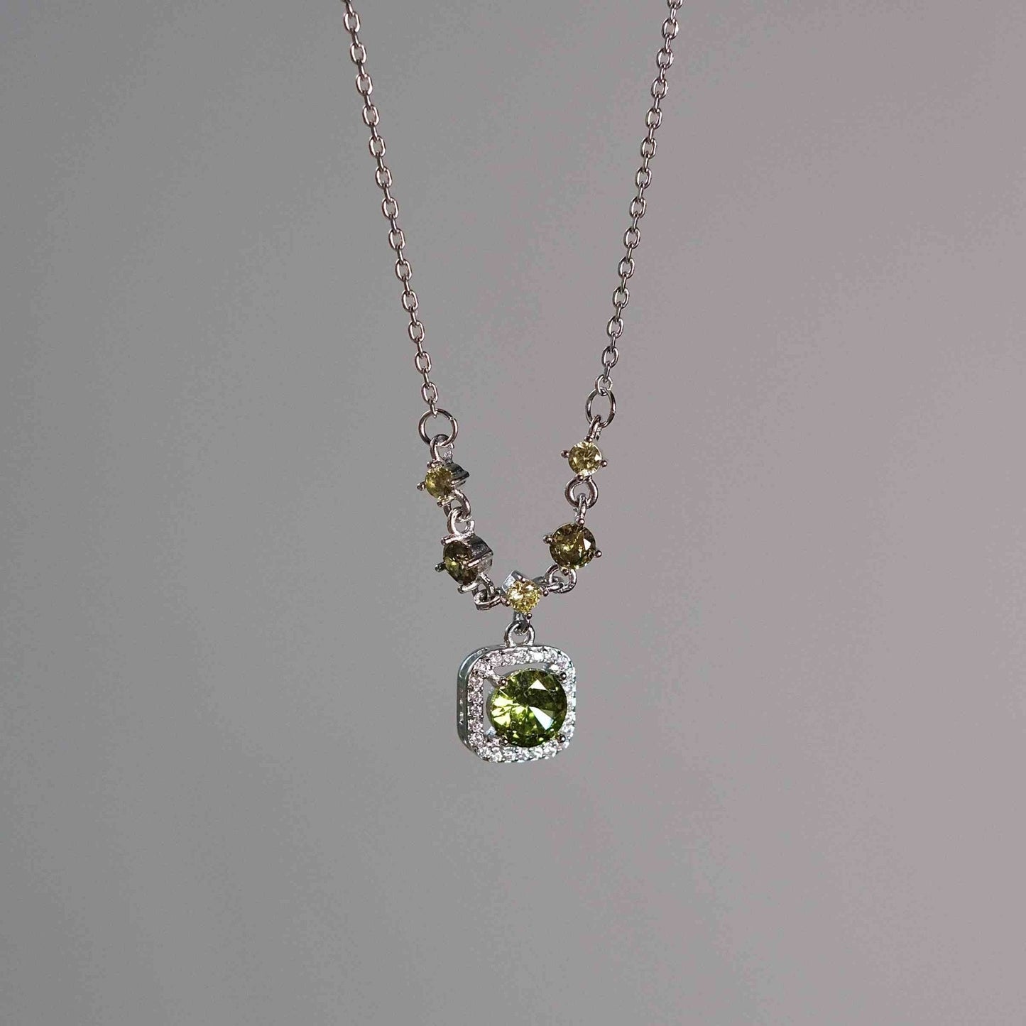 Peridot Baroque Necklace