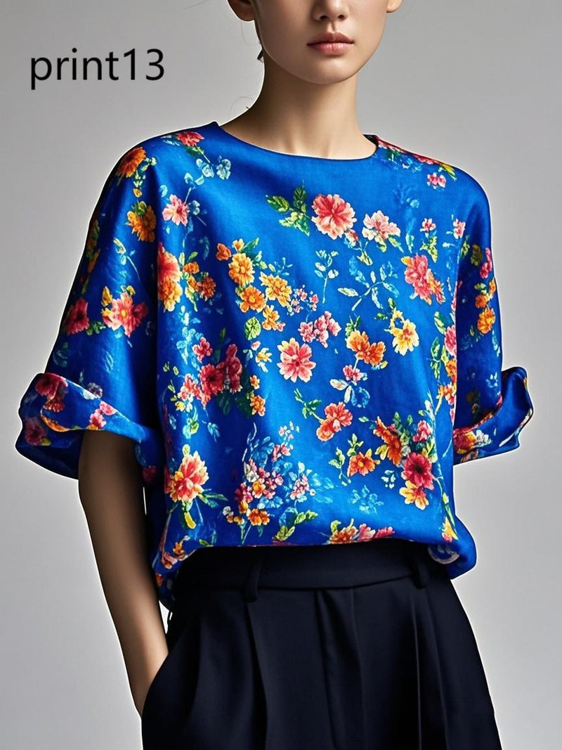 Fitted Print18 Patchwork Cotton Tank Summer