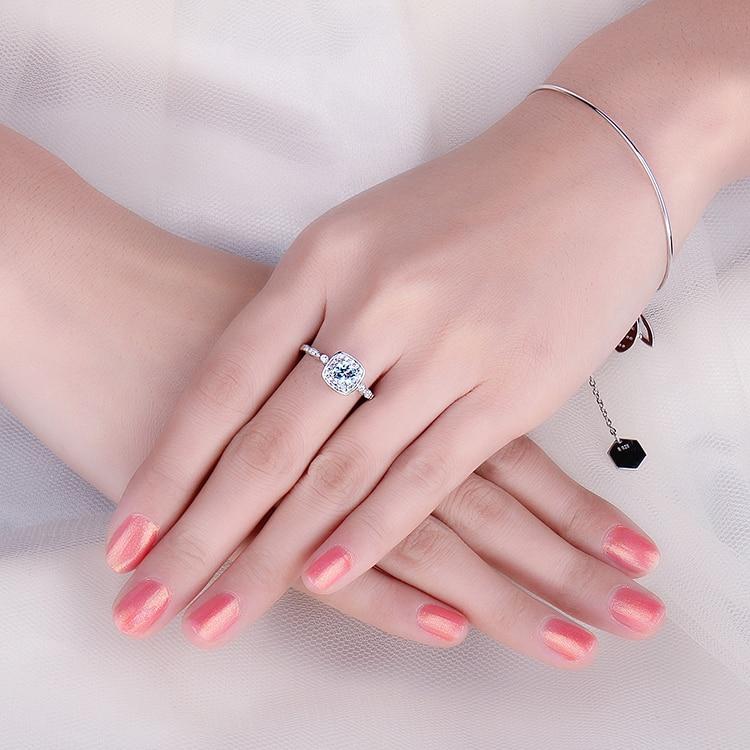 Majestic Blue Topaz Silver Ring