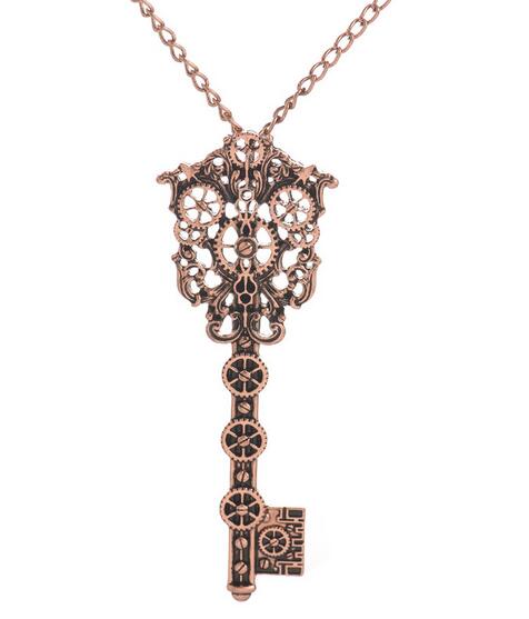 Style Steampunk Key Necklace