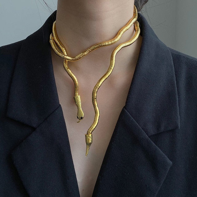 Slithering Snake Necklace
