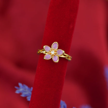 Purple Primrose Ring