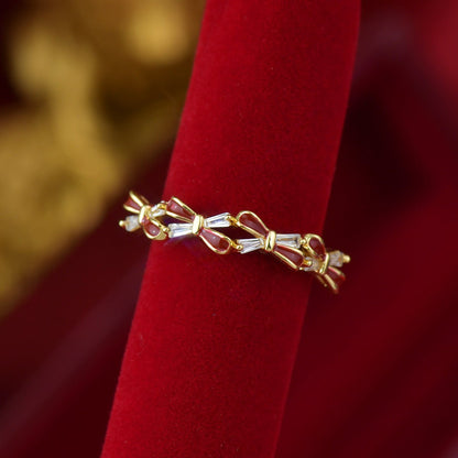 Red Bow Ring