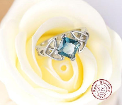 Blue Celtic Dream Ring