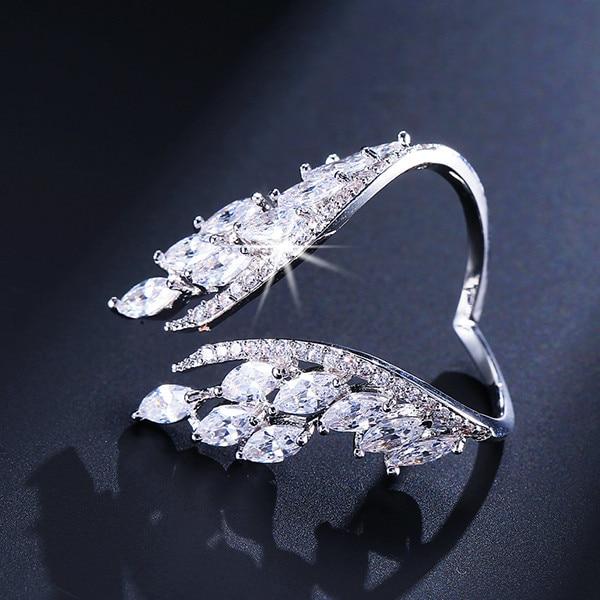 Butterfly Wings Crystal Ring