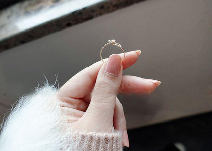 Dainty Flower Princess Ring