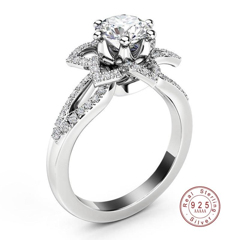 Enchanted Flower Silver Ring