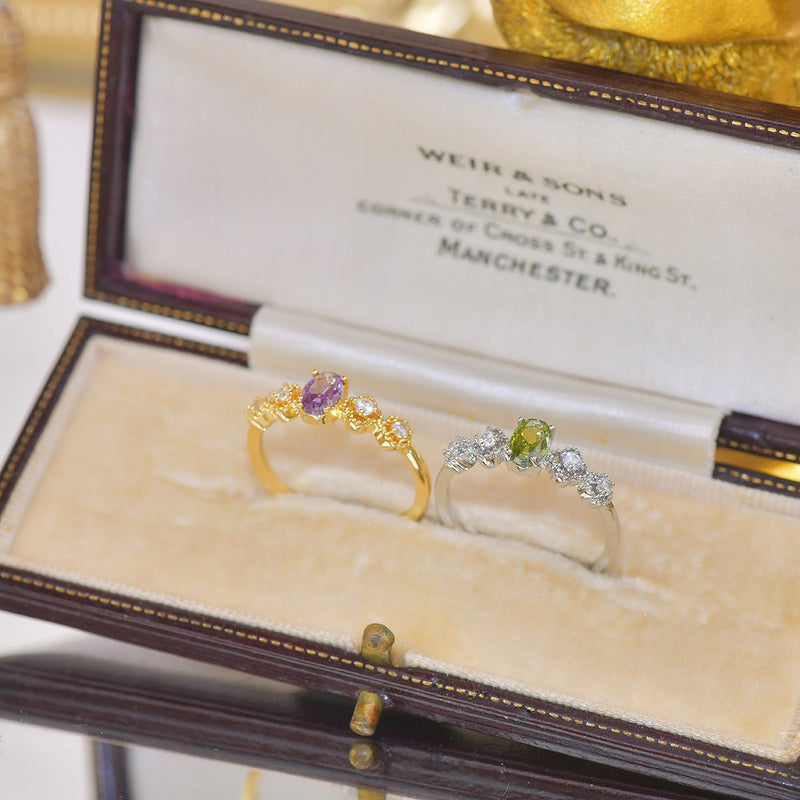 Rococo Amethyst Ring