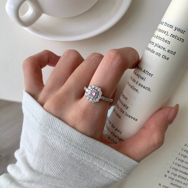 Rosaline Halo Ring