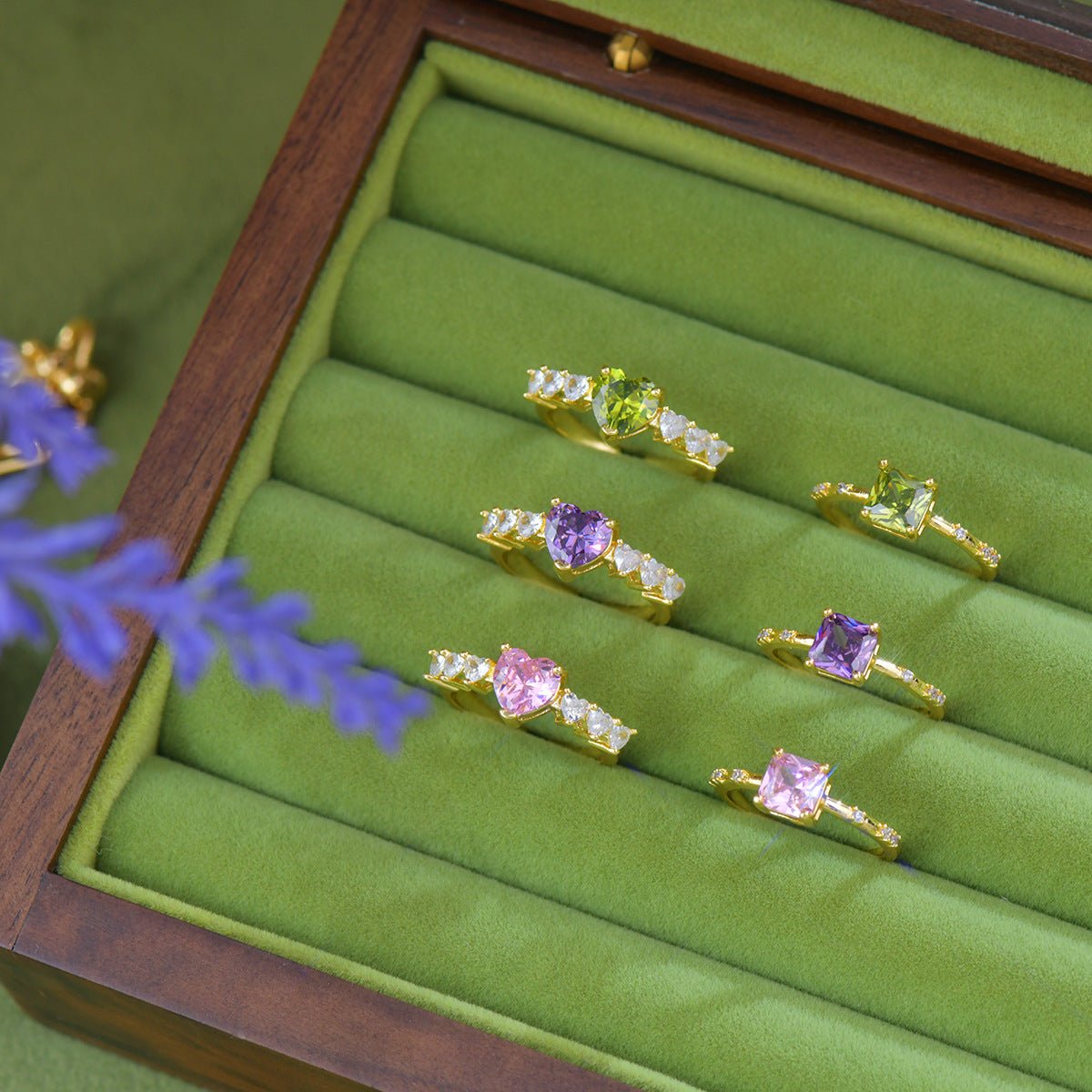 Rosaline Heart Ring