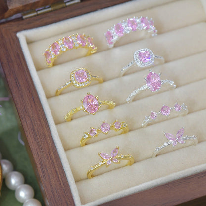 Rosaline Trilogy Ring in Gold
