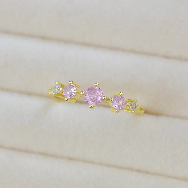 Rosaline Trilogy Ring in Gold
