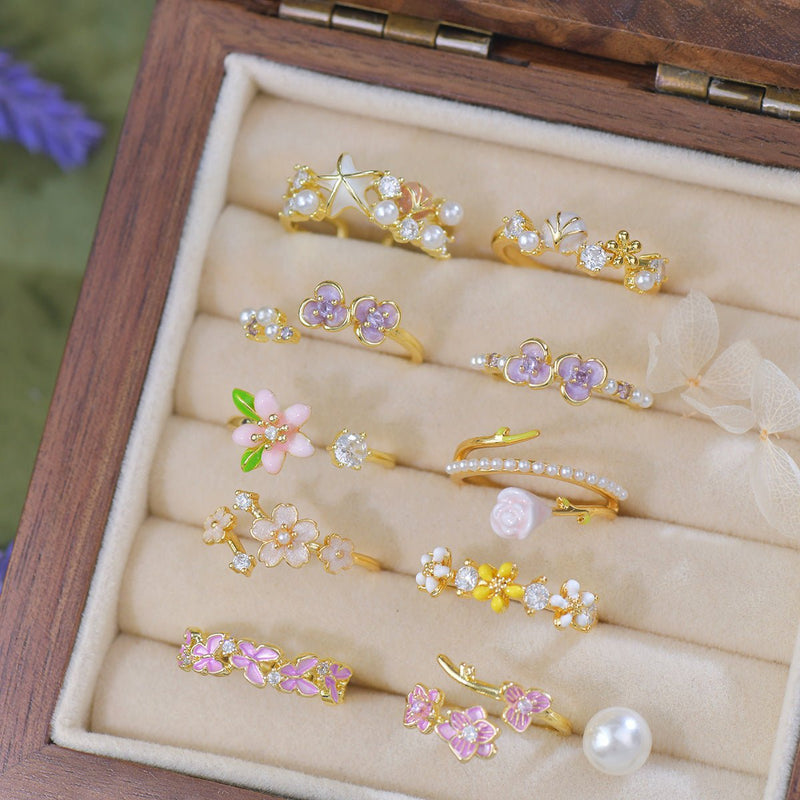 Rose Pearl Ring