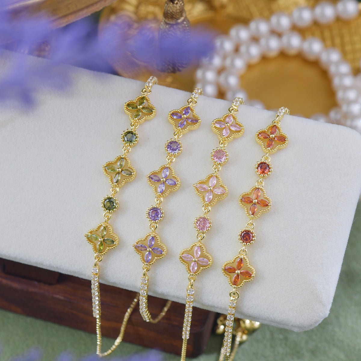 Rosisela Bracelet in Amber