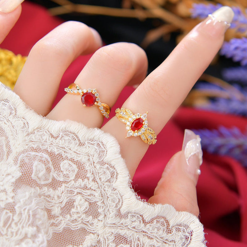 Ruby Allure Ring