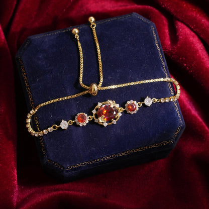 Scarlet Butterfly Bracelet