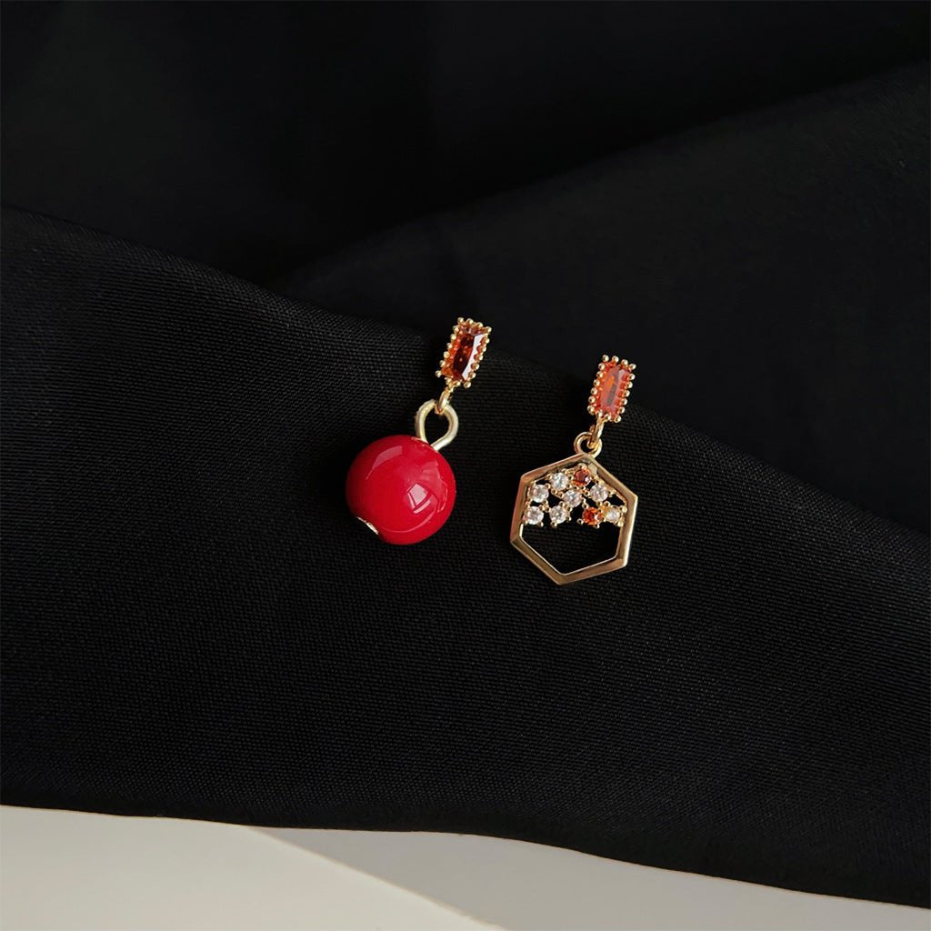 [] Scarlet Reverie Earrings