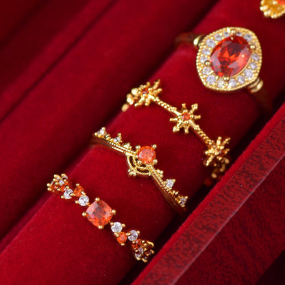 Scarlet Solenne Ring