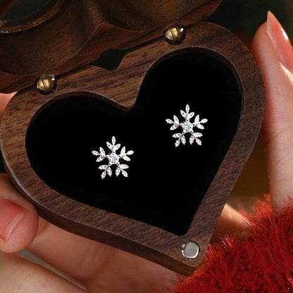 Snowflake Stud Earrings
