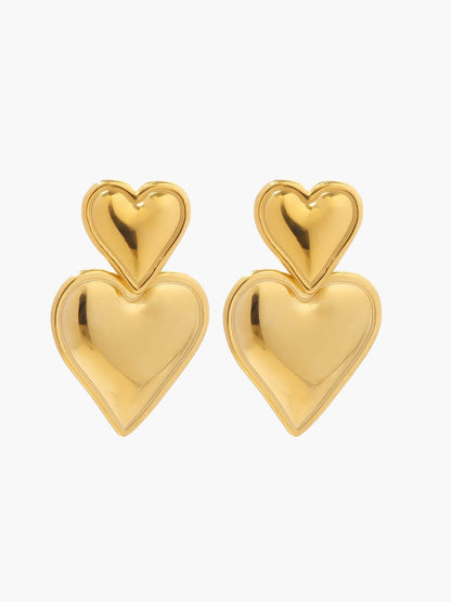 Valeska - Heart-shaped Earrings