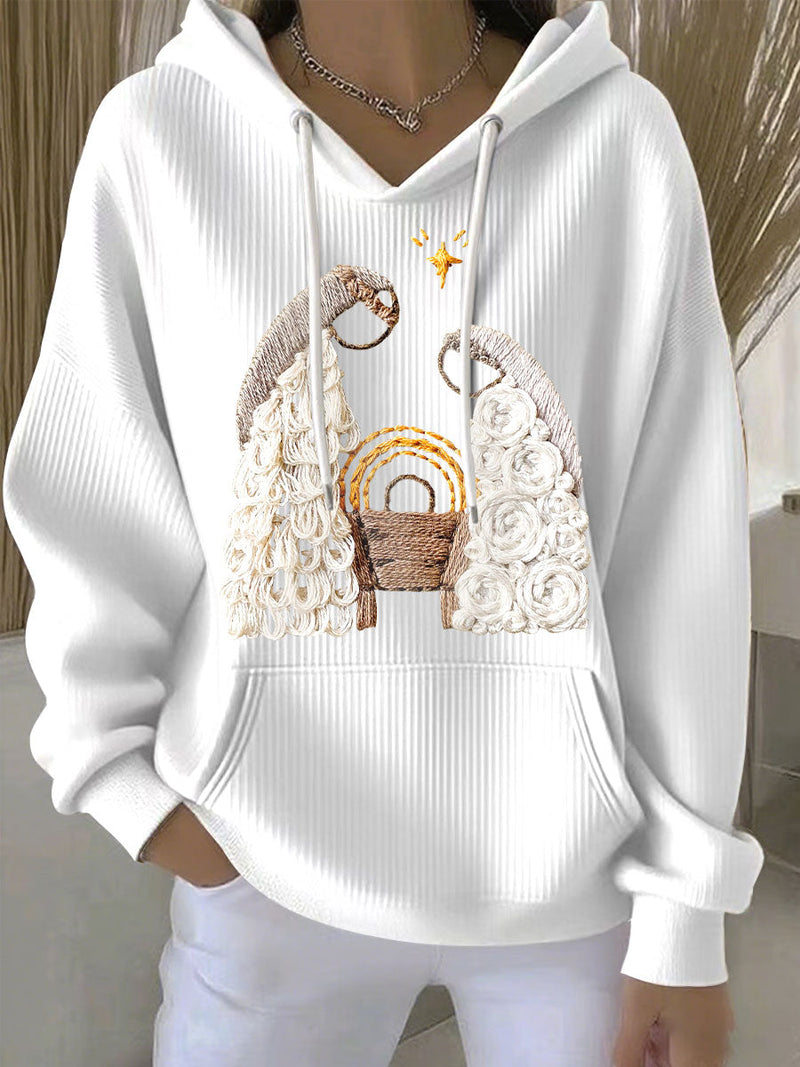 Women's Christmas Nativity Hoodie