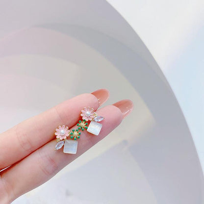 [] Spring Flower Earrings (4 Styles)