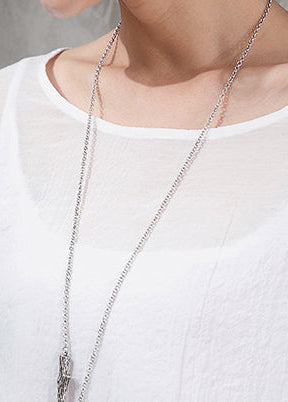 Stylish White Cotton Dress Clothing Cotton Dress New Short Sleeve Baggy Dresses O Neck Cotton Dress