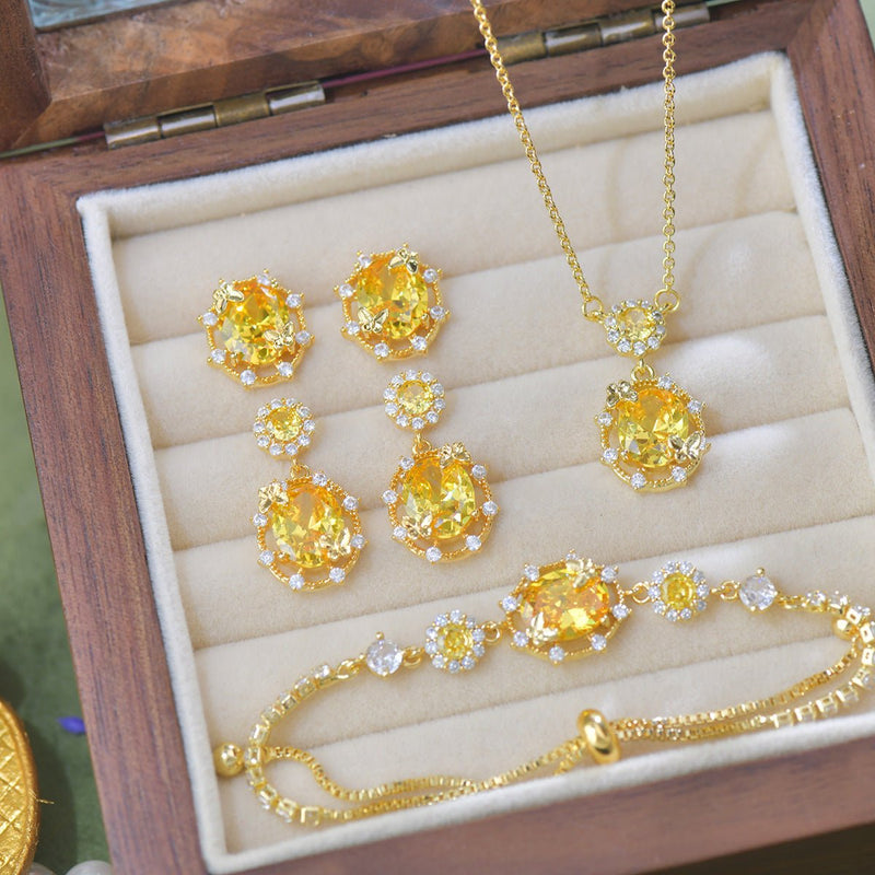 Sunshine Butterfly Bracelet