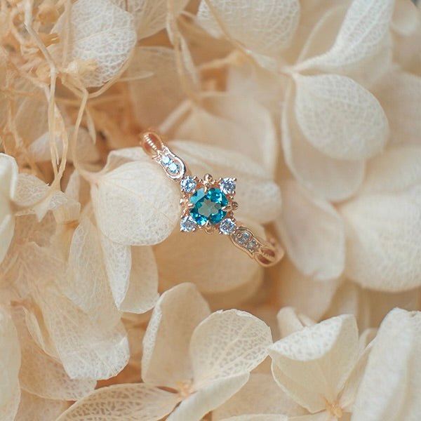 [sample ] Azure Twilight Ring