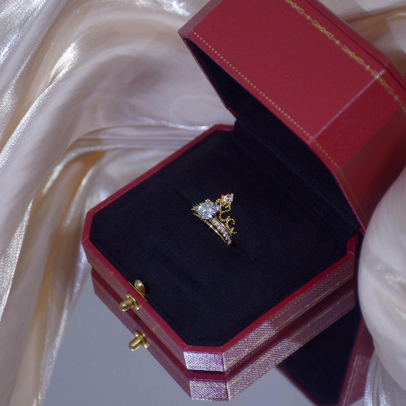 [sample ] Tiara Ring Set