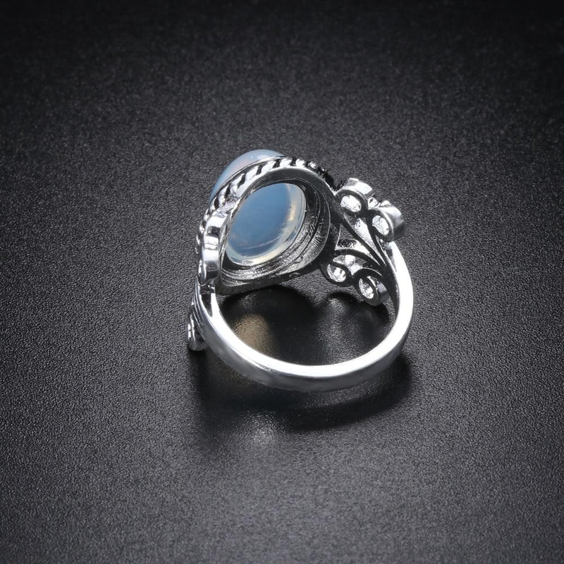 Tibetan Inspired Moonstone Ring