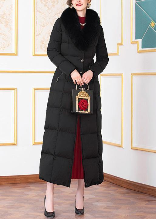 Fine Jackets & Coats Thick Overcoat Black Fur Collar Coats