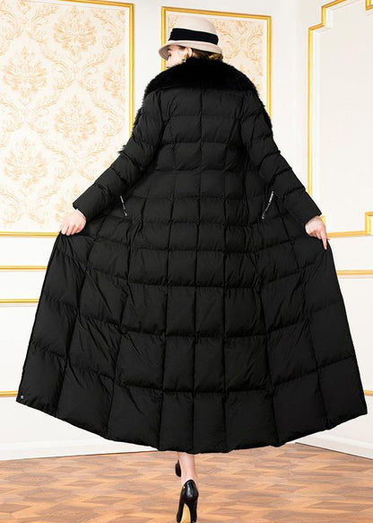 Fine Jackets & Coats Thick Overcoat Black Fur Collar Coats