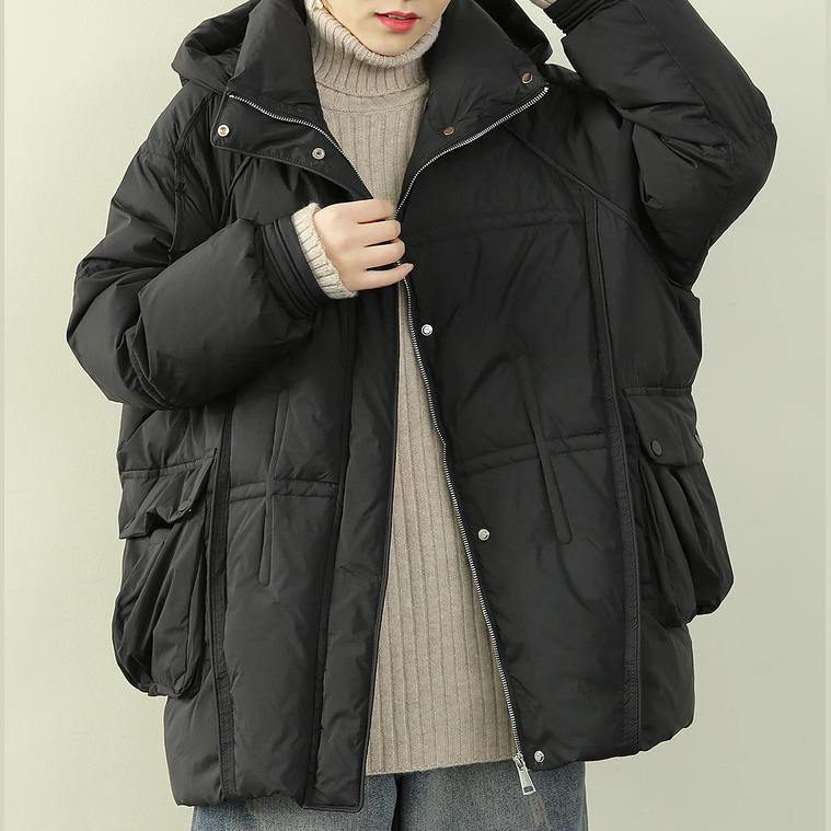 Snow Jackets Coats Khaki Hooded Patchwork Warm Coat