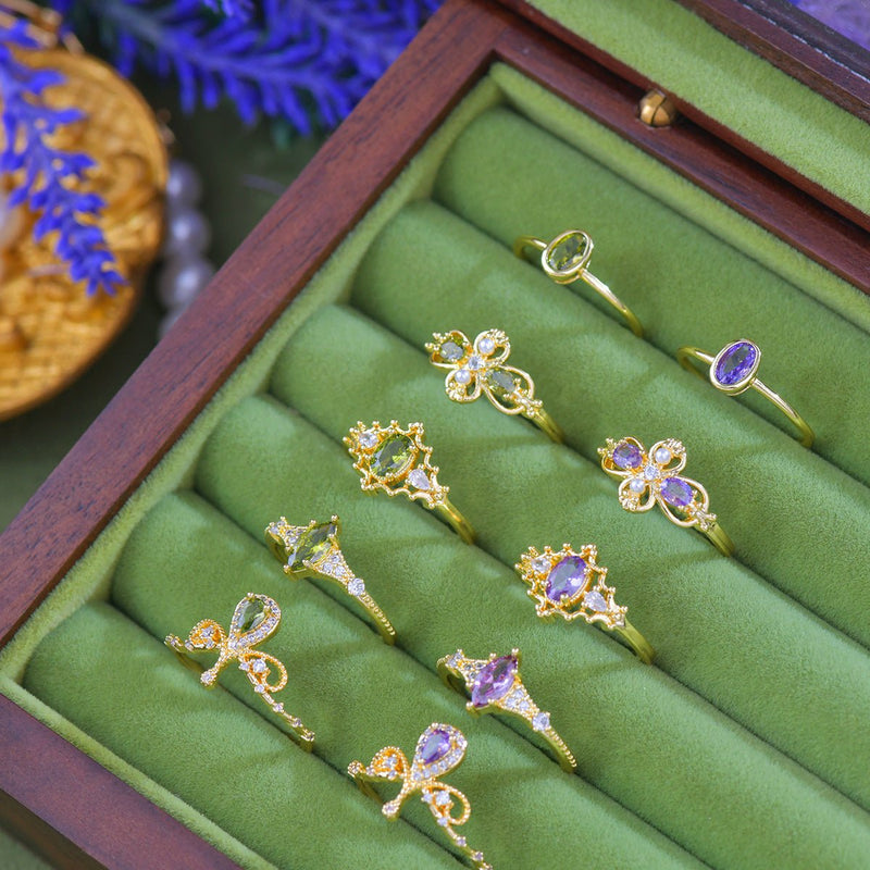 Verde Blosselle Ring