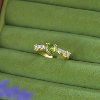 Verde Heart Ring