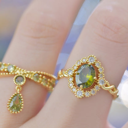 Verde Laurel Ring