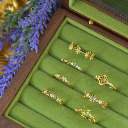 Verte Étoile Ring