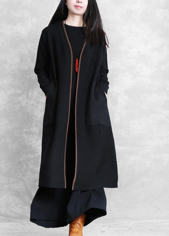 Oversize Maxi Coat Dull Green Pockets Coats