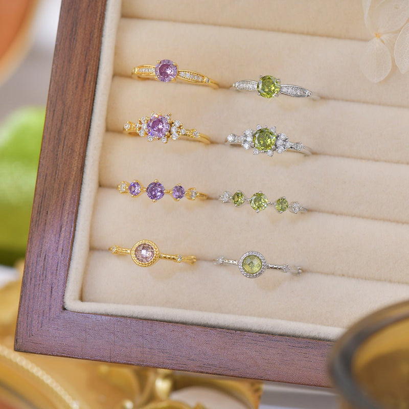 Violet Nova Ring