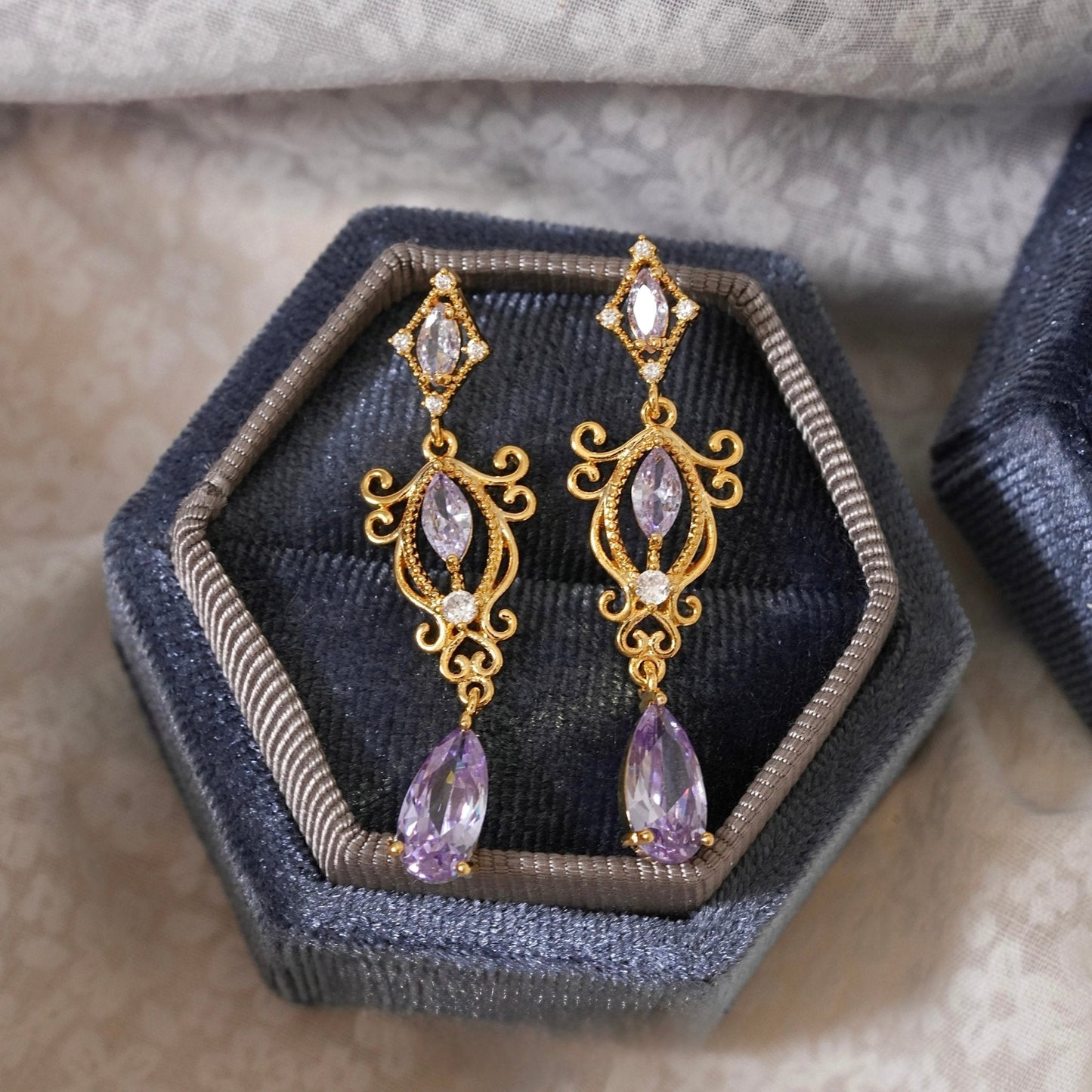 Violet Reverie Earrings