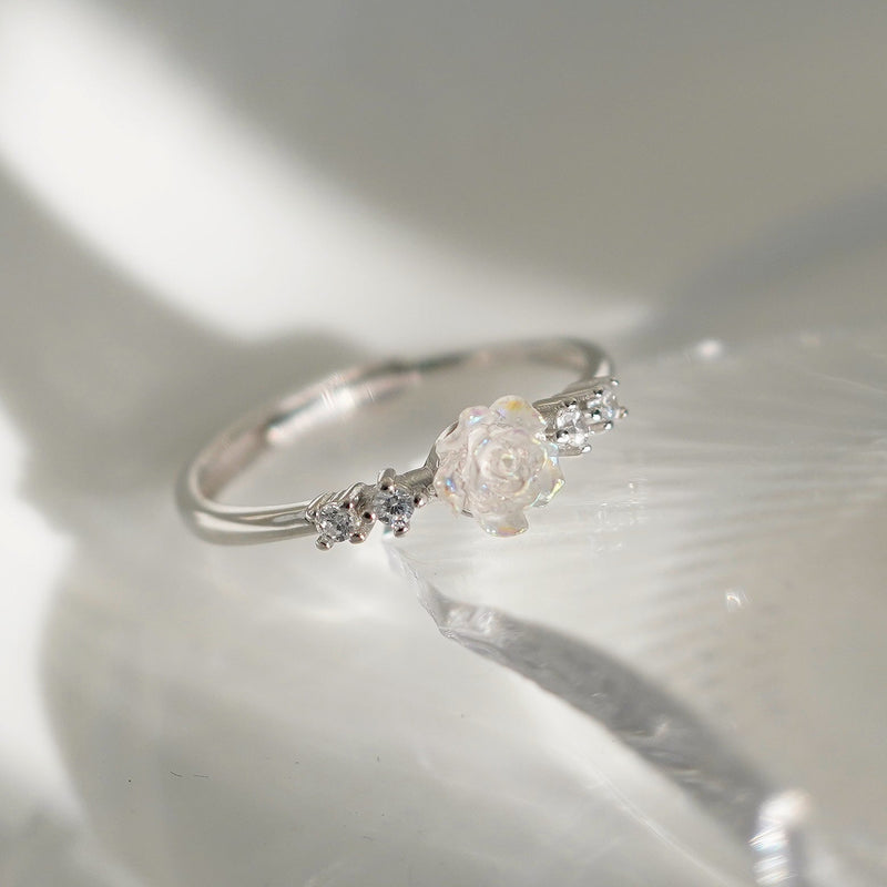 White Rose Ring